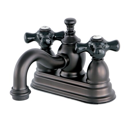 Kingston Brass KS7105PKX 4" Centerset Bathroom Faucet, Oil Rubbed Bronze KS7105PKX